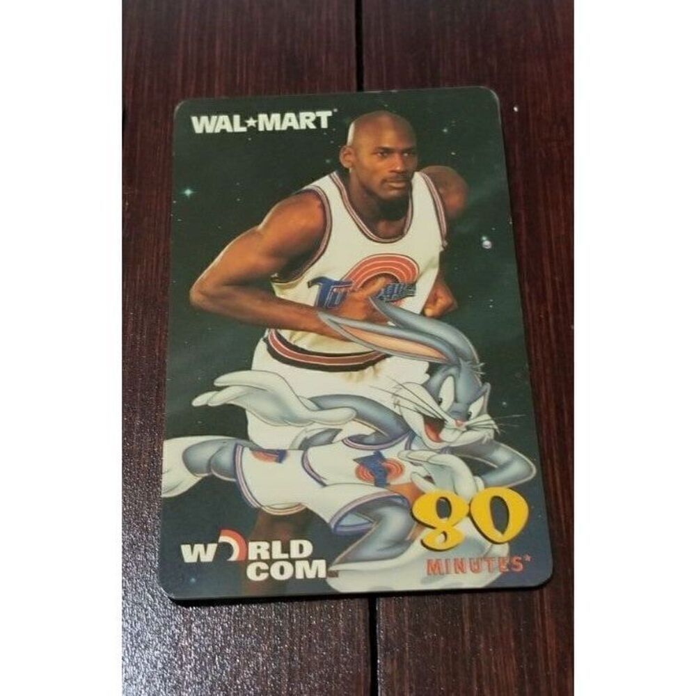 Michael Jordan SPACE JAM phone cards